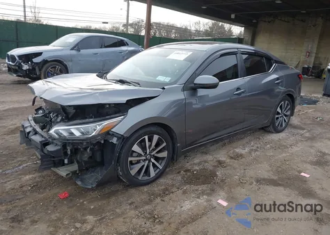 2021 Nissan Sentra Sv Xtronic Cvt z USA, uszkodzony, nr VIN 3N1AB8CV6MY232573